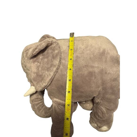 IKEA DJUNGELSKOG Elephant Plush Stuffed Animal Gray 13” Soft Toy - Retired - Picture 4 of 7